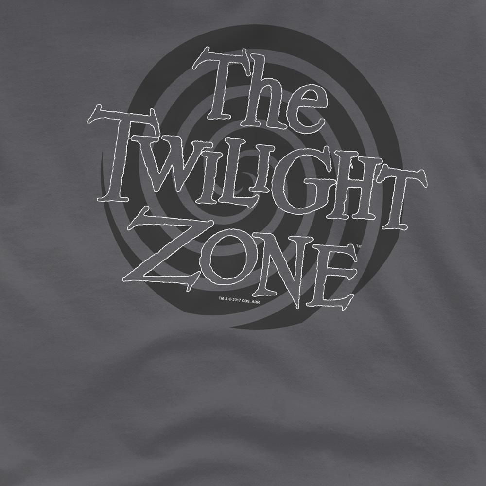 The Twilight Zone Unisex Adult Spiral Logo T-Shirt