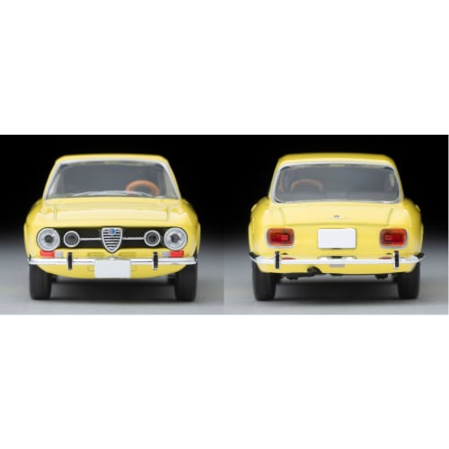 Tomytec Tomica Limited Vintage LV-155c Alfa Romeo 1750GTV (Yellow) Completed Model