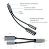 USB C To AUX Cable Adapter Type C 3.5mm Aux Earphone Converter DAC Chip PD Charging Audio Cable For iPhone Xiaomi Samsung Huawei