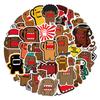 50 New Domo Domo Domo Domain Stickers Car Laptop Personalized Handbook Stickers