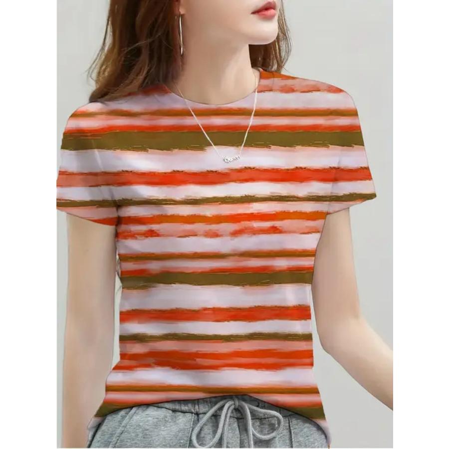 Men T-Shirt Women Tees 3D Print Short Sleeve Comfortable Sportwear T Shirts