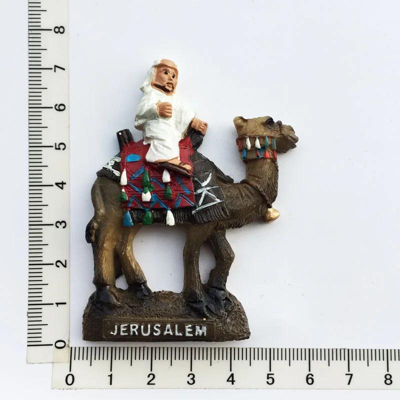 

Israel Travelling Fridge Magnets Jerusalem Tourism Souvenirs Fridge Stickers Wedding Gifts Magnetic Stickers Home Decoration верблюд