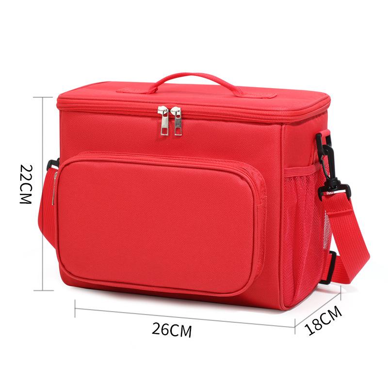 Lunch Bag Outdoor Picnic Camping Handheld Lunch Box Insulated Bag Freshness Preservation Food Container Portable Thermal Carrier