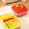 Dustproof Children's Toy Organizer Stackable Particle Holder Building Blocks Storage Box  Household