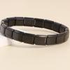 Square Modular Stainless Steel Bracelet Stretchable Elastic Hand Chain  Gift