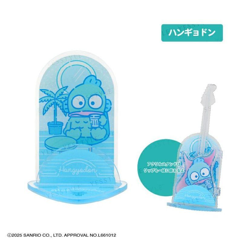SHOBIDO - Sanrio Characters Happy Danby Secret Guitar Lip Gloss Palette & Acrylic Stand