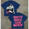 Double-Sided Printing Y2k Style Big Head Print Men Women Summer Round Neck Short Sleeved Casual Cotton T-shirt Vintage Tee Tops