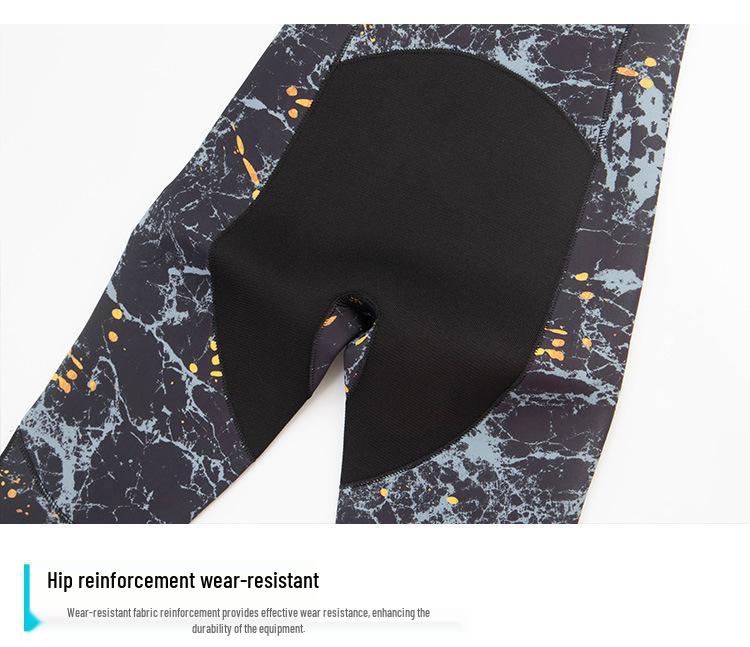 5mm Thickened Plus Size Winter Wetsuit - Cold-Proof, Jellyfish Protection for Swimming & Surfing