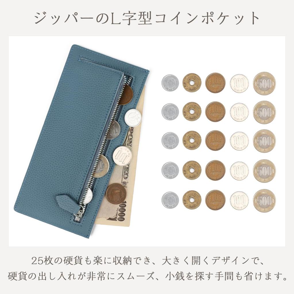 Slim Long Card Bill Genuine Popular Gift [imeetu] Women's Wallet, Ultra-Thin, Slots, Compartment, Leather, Casual, Simple, Travel, Slim, Lightweight,