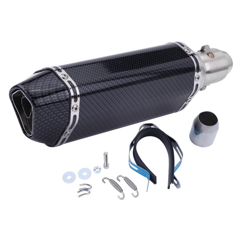 Kawasaki Fuxi Hexagonal Universal Racing Exhaust for Huanglong 600 Scorpio Motorcycle