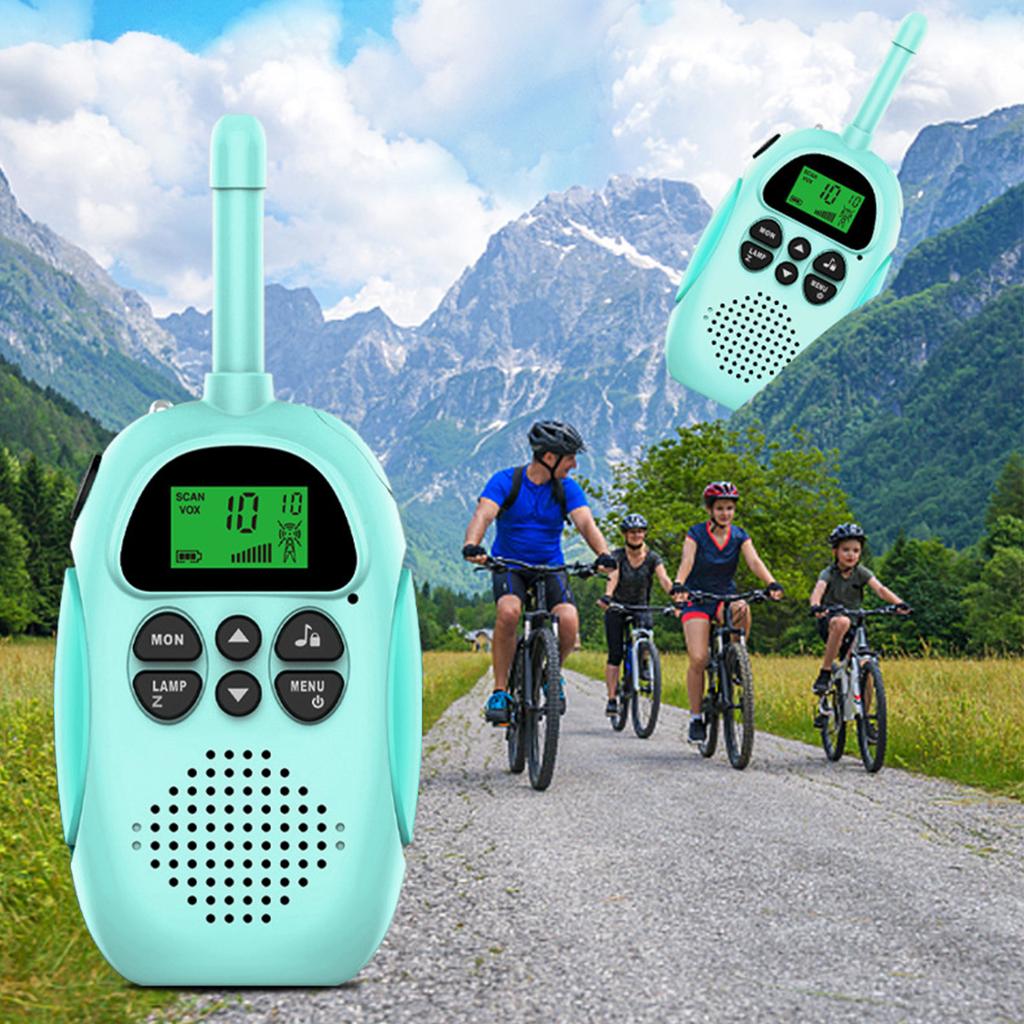 -border New Product Children's -talkie Handheld Wireless 3km Parent-child Interactive Gift Factory Wholesale Two Blue One Pair