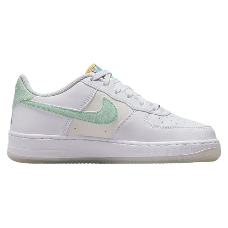 Nike Air Force 1 LV8 GS Pastel Paisley Kids Sneakers White Phantom Mint-Foam FJ7706-131