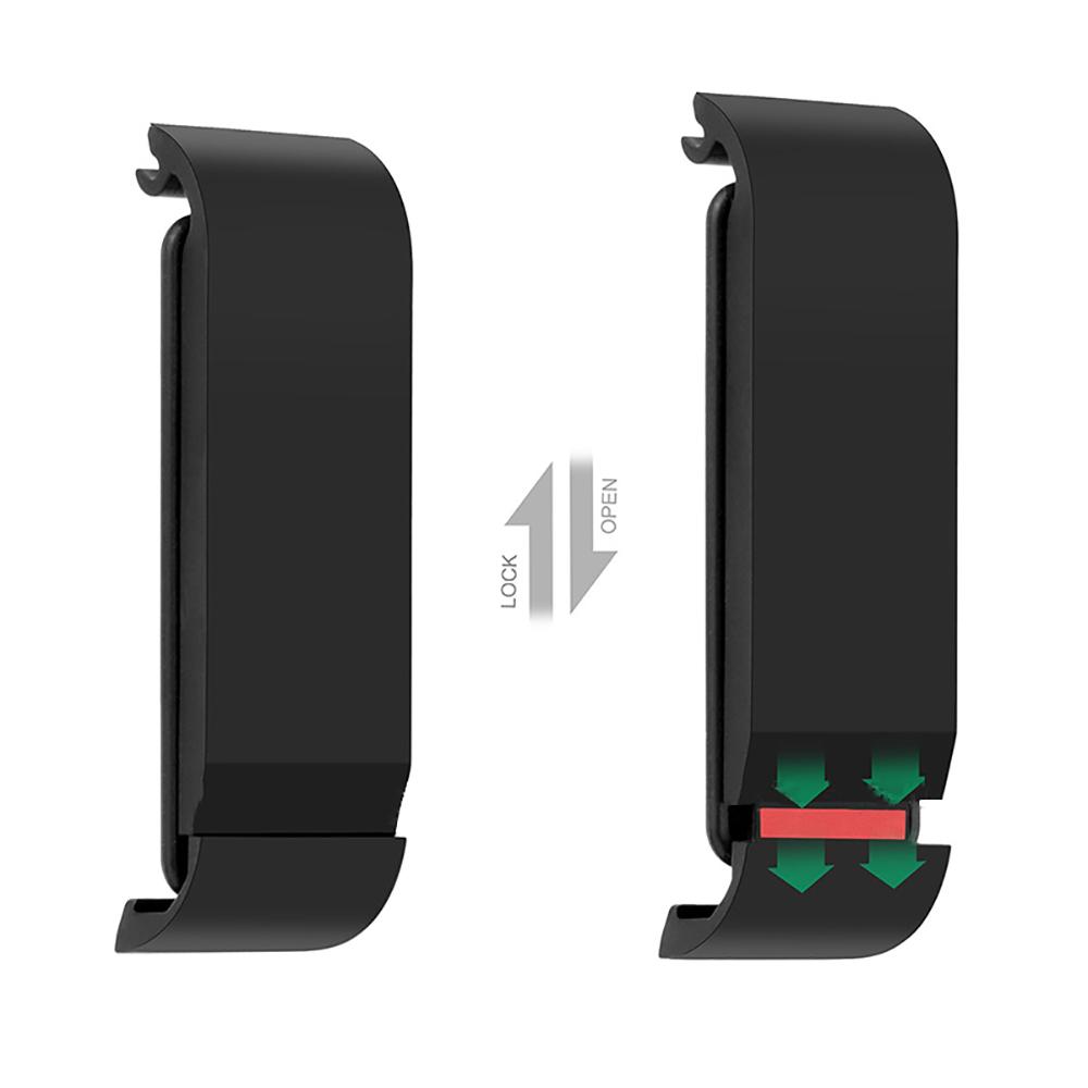 Black Replacement Side Door Cover Camera Lid For GoPro HERO 8