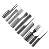 10pcs Professional Hair Styling Comb Set Salon Hairdressing Combs Set Barber Comb Set