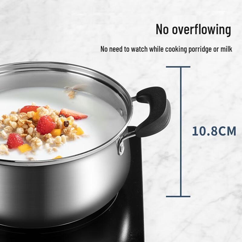 Chui Da Huang 304 Stainless Steel 20cm Steamer & Soup Pot