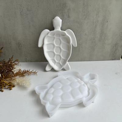 New Sea Turtle Tray Silicone Mold for Pad Fruit Tray DIY Plaster Clay Epoxy Resin Mold Jewelry Coaster Silicone Mold Home Decor