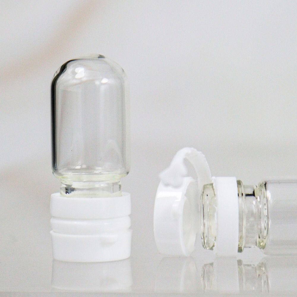 Essential Oil Bottle Round Bottom Bottle Perfume Bottle Mini Refillable Bottle Glass Test Tube