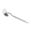 S Shaped Toilet Brush Hanging Hole Space Saving Toilet Multifunctional Scrub Brush for Bathroom Household