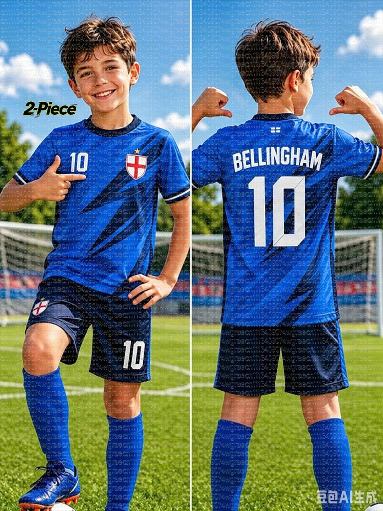 2026 Speciální Bellingham #10 Fan Fotbalový Dres Tričko Šortky Set Dámský Pánský Anglie Fanoušci Košile a Šortky Letní Děti 2dílná sada