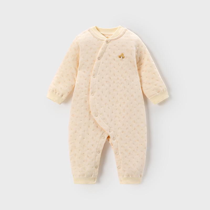 Newborn Baby Thin Cotton Cartoon Long Sleeve Jumpsuit (2-Pack)