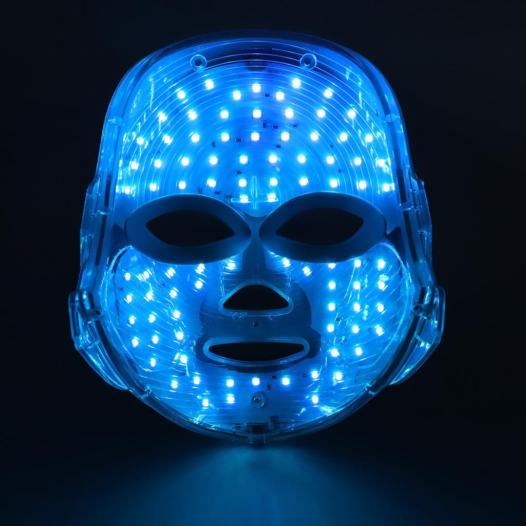 LED Facial Care Light Cover 7 Colors Lighting 90 Light Chips Skin Photon Face Rejuvenation Machine Golden