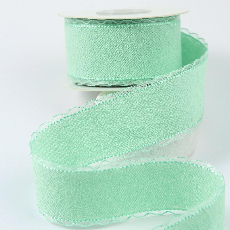 Polyester Spitze Band Japanischer Koreanischer Stil DIY Schleife Kinder Haarspange Geschenkbox Verpackung Krawatte Kleidung Zubehör