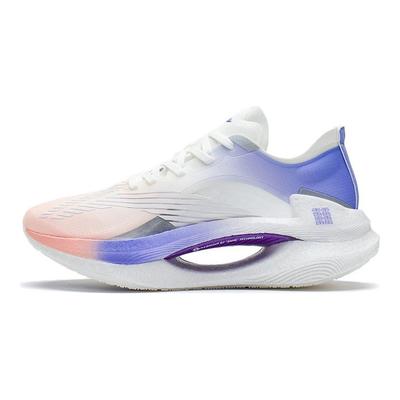 Li Ning Shadow 3 Rebound Wear Resistant Low Top Running Shoes Women Sneakers Orange Blue Purple ARRS002-2