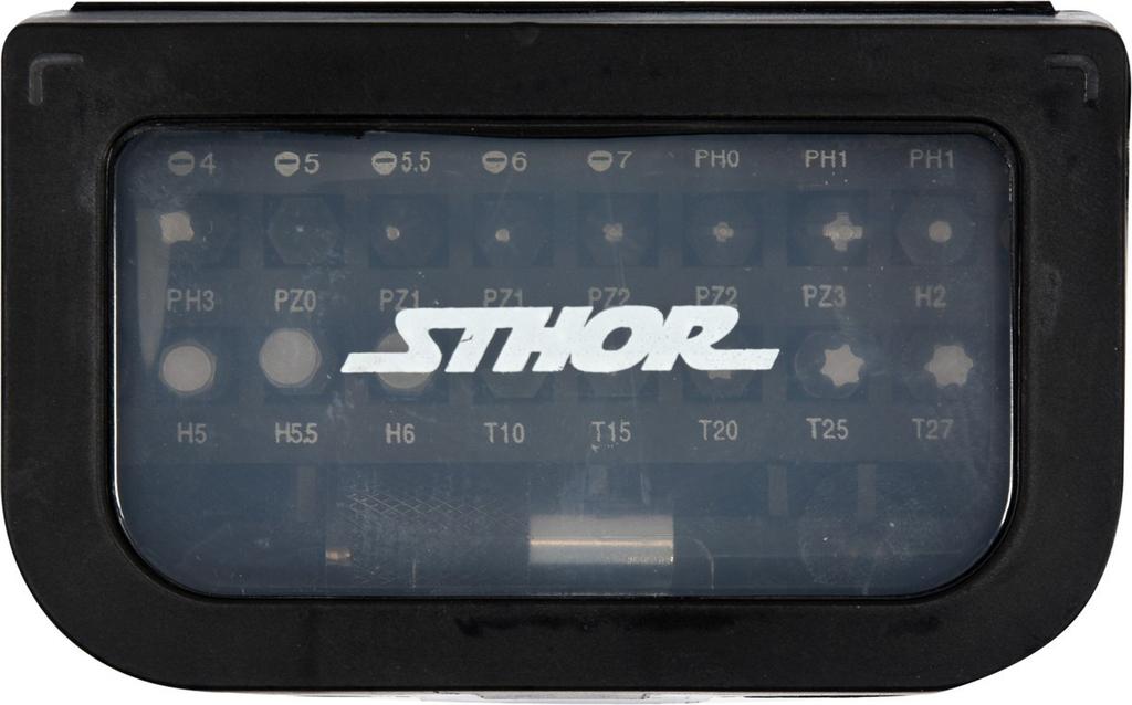 SCREWDRIVER BIT SET 31 PCS 66302 STHOR