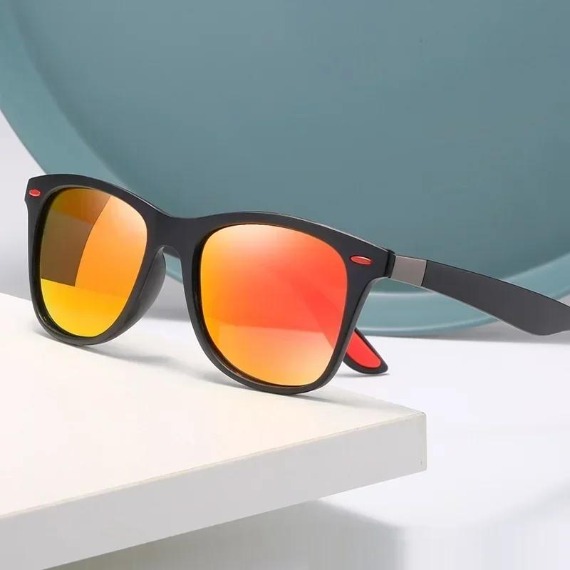 Classic Vintage Outdoor Sunglasses for Women Men New Fashion Square Style UV400 Protection Driving Sun Glasses Goggles