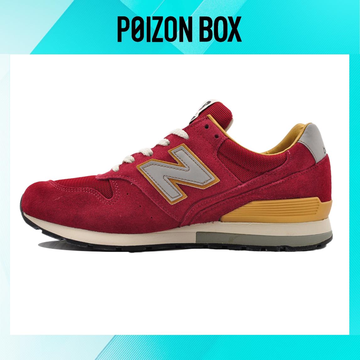 

кроссовки New Balance Unisex 996 Low-top Running Shoes Red MRL996GB