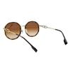 Burberry B. Monogram Exclusive Logo Pattern Series Trendy Sunglasses 3127D Women sunglasses Tortoise Gold B3127-D-1109/13-57
