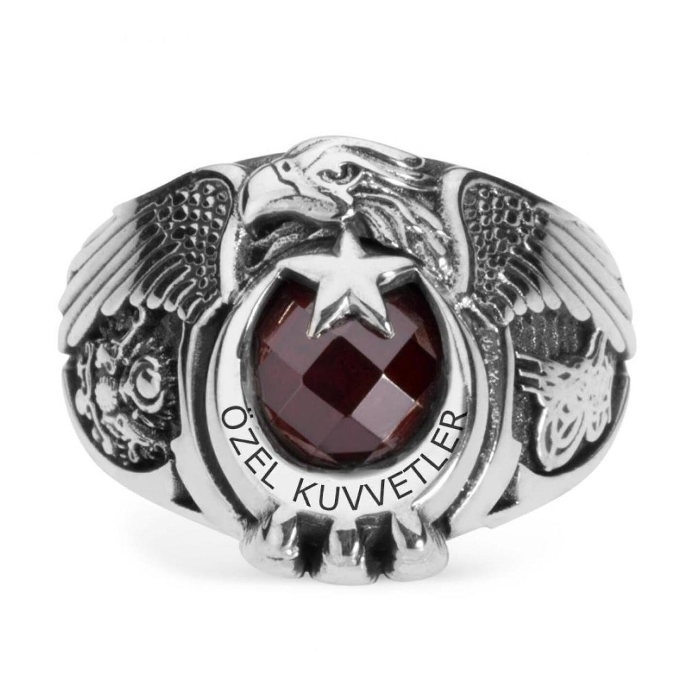 

Кольцо спецназа с гербом Османского государства Тугра