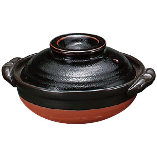 

Yamashita Craft Tenmoku 5.5 Deep Pot, 19 x 17 x 10 cm, 45218-358