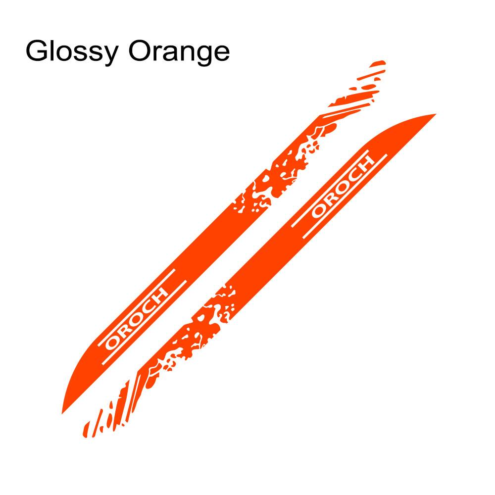 BGX1 Pickup Door Side Skirt Decals For Renault Duster Oroch Car Stickers Truck Graphics Vinyl Decor Sticker Cover Auto Accessories