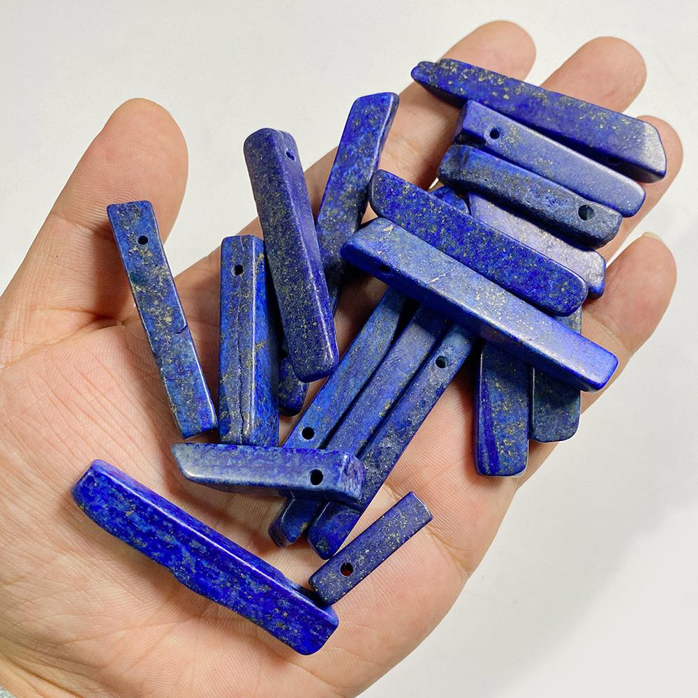 5pcs/lot Natural Gem Stone Beads Real Top Drilled Citrines Amethysts Labradorite Quartz Stick Beads For Jewelry Making Necklace