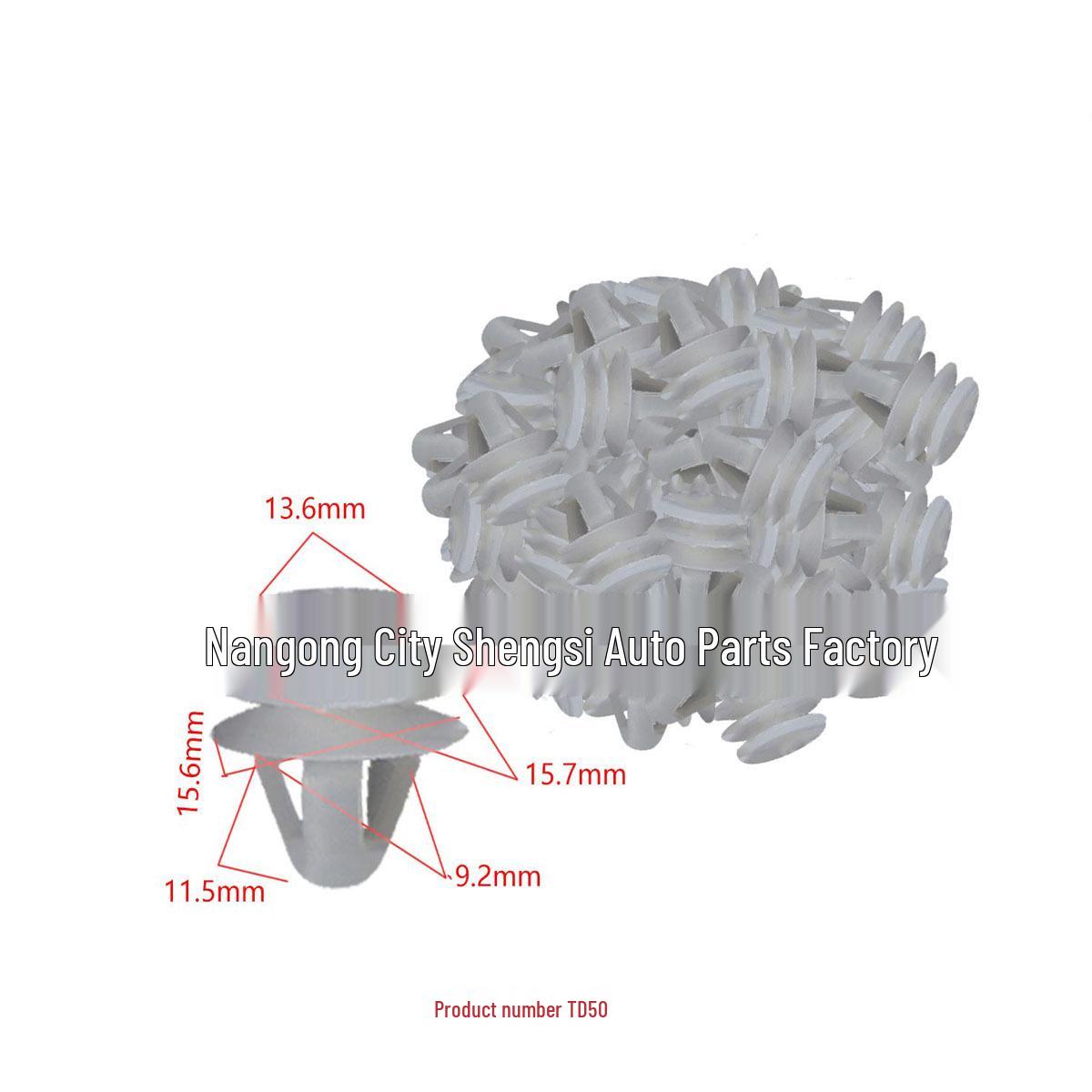 

Car Door Panel Clip for Toyota Honda - Nylon Trim Decoration Fastener 10000 Pieces