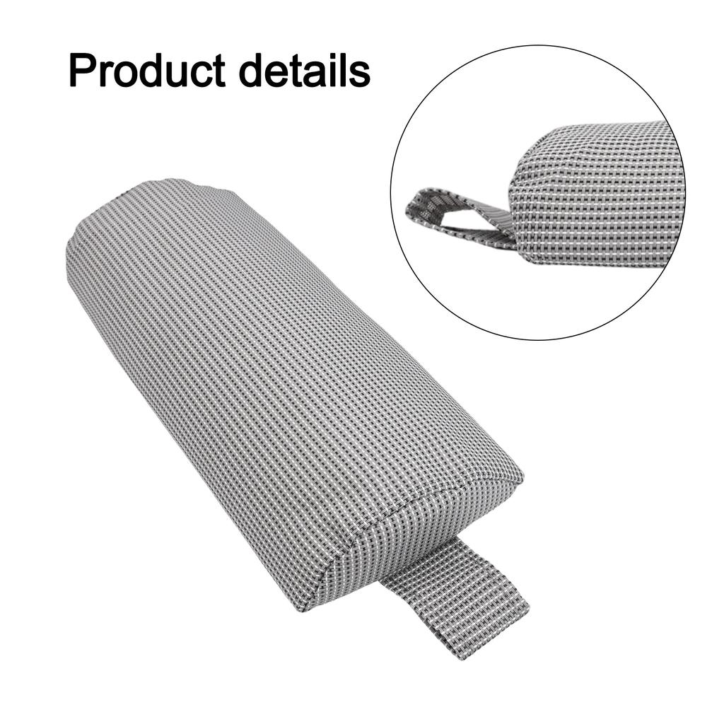 Garden Seat Headrest Headrest Pillow Inner Sponge Nap Pillow Soft Support 3D Spacer Fabric Detachable Headrest Cover