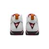 Air Jordan 7 Retro TD Cardinal 2022 Baby Sneakers White Black Cardinal-Red DJ2776-106