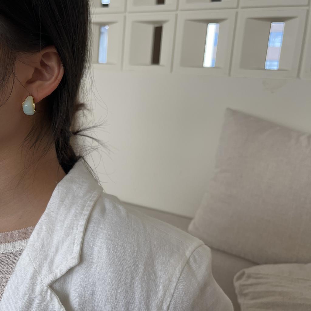 Cherry Blossom Pink Earrings For Women, Small Fresh, Light Luxury, Sweet And Cute, High-End Stud Earrings, Temperament Earrings For Women