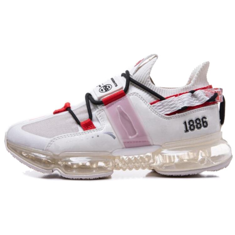 

new ANTA X Coca Cola Running Series Sneakers White Black Red Women s 36