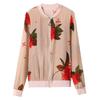 Autumn 2025 Round Neck Printed Jacket for Middle-Aged and Elderly Women - Fashionable, Stylish, Versatile Age-Reducing Outerwear