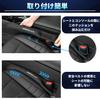 For Yaris Thick Car Seat Side Prevent and Store Small Compatible with Yaris Cross 15 Easy Console Gap PU Interior Driver Passenger Symmetrical Logo