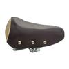 NOGUCHI Large Studded Terry Dark Saddle, Brown/Beige