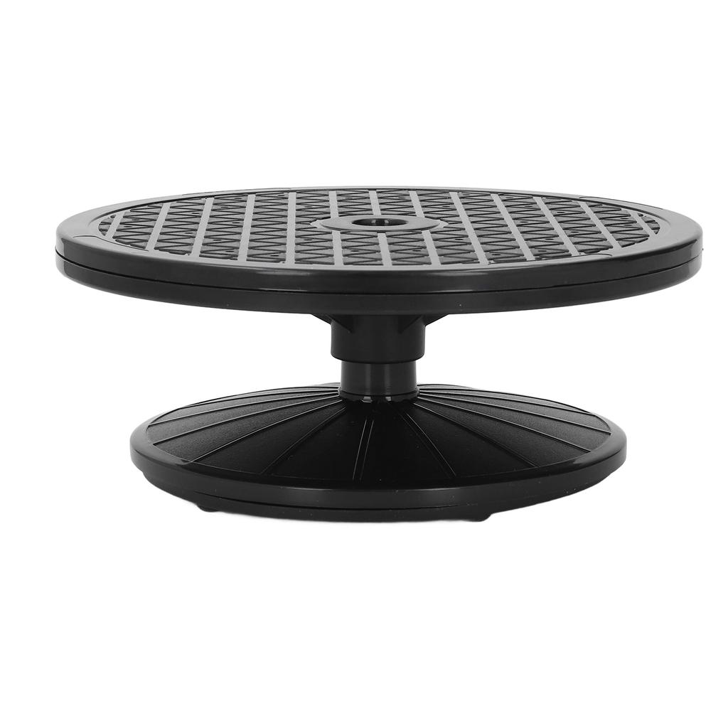 Paint Spraying Turntable ABS Plastic Rotating Work Stand for Painting Sculpting Cake Decorating