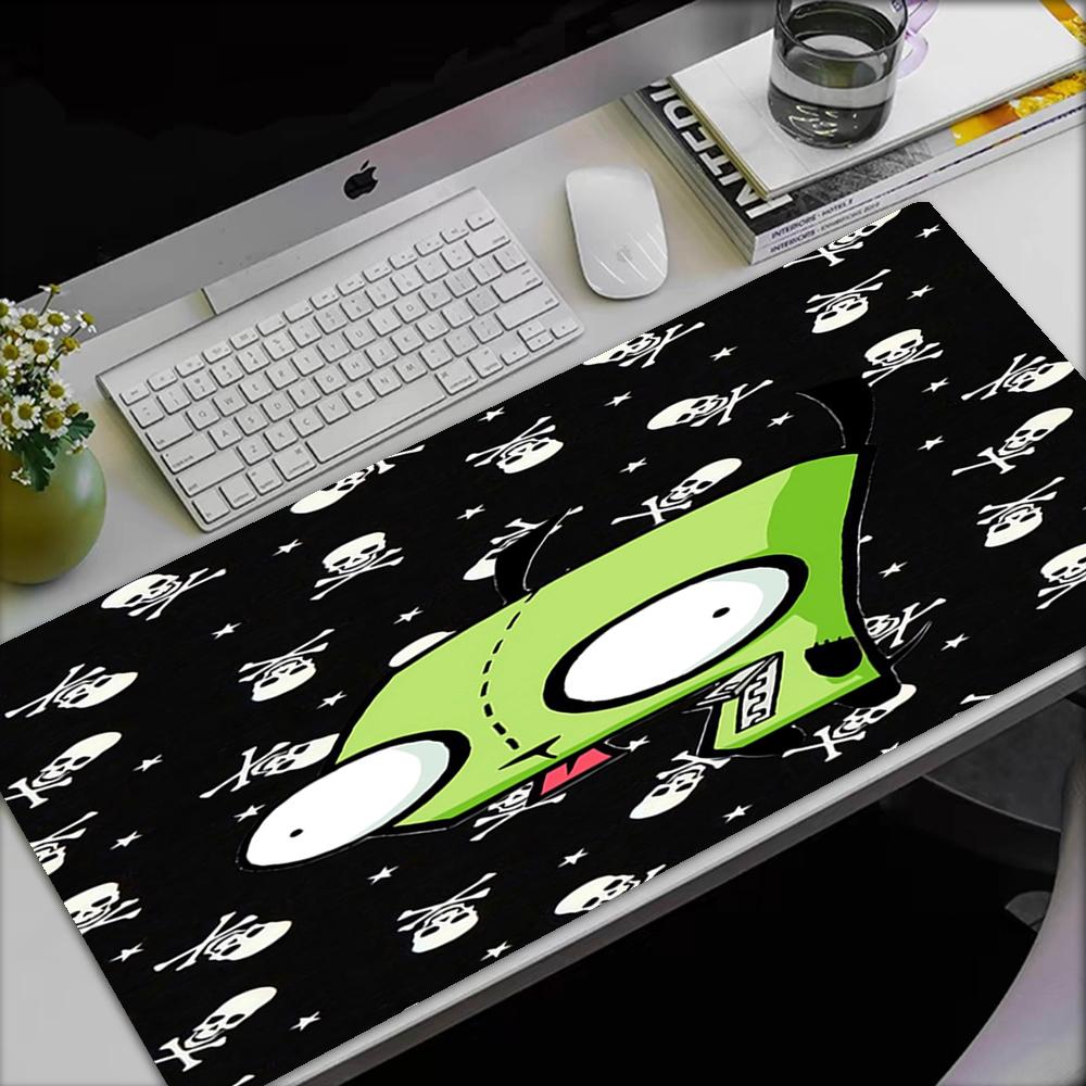 Invader Zim Theme Mouse Pad, Non Slip Rubber Base, Multifunctional Office & Home Decor, Perfect for Workspace Personalization.