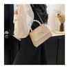 Pink Tote Bowknot Bags Women Single Shoulder Crossbody Bags Niche Fashion Cute Small Square Bag