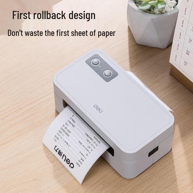 Deli Electronic Waybill Printer GE430 CN plug (adapter included)
