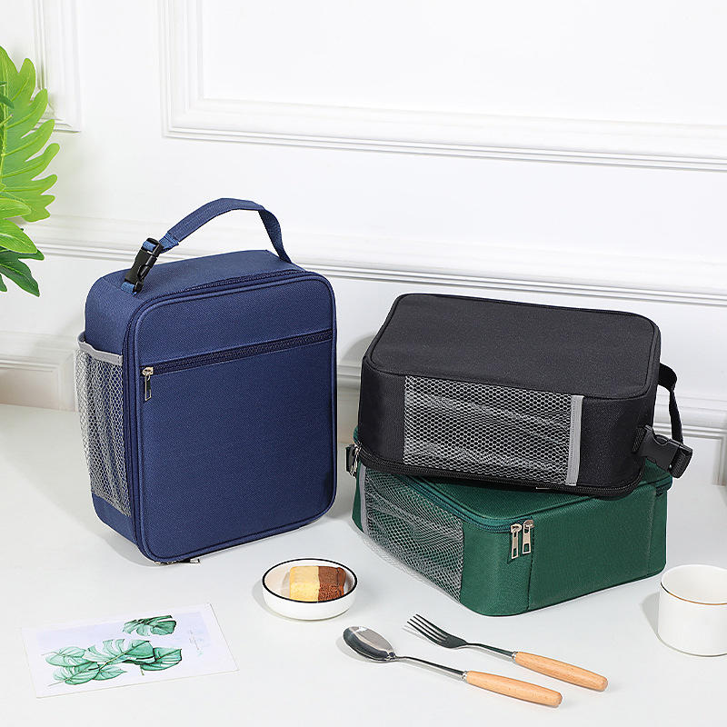 Lunch Bag Tote Oxford Thermal Cold Food Container School Picnic Men Women Kids Travel Lunchbox Keep Warm Portable Insulated Box