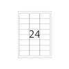 Self-adhesive Labels - HERMA - 9532 - Polyethylene - 63.5 X 33.9 Mm - 240 Labels