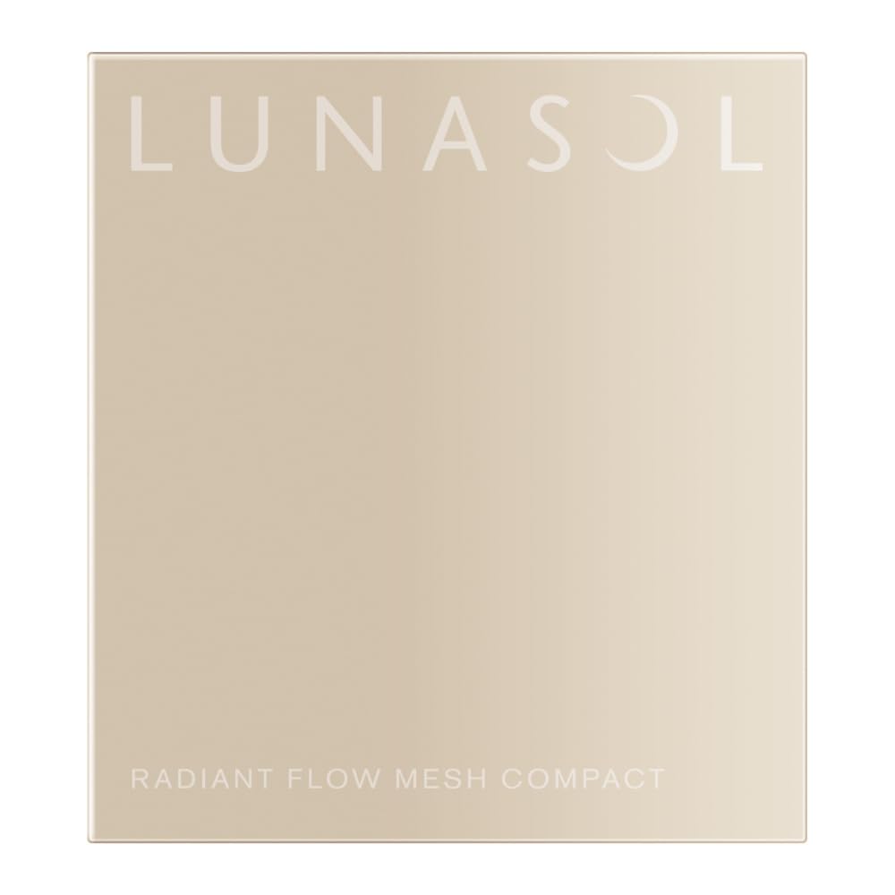 LUNASOL Radiant Flow Mesh Compact N1 Foundation 12g SPF17 PA++ Serum Gel Foundation: Provides Excellent Coverage, Long-lasting Tone-up Effect, and Moi